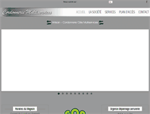 Tablet Screenshot of cordonnerie-cles-multiservices.com